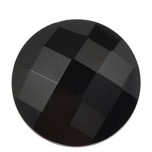 Black Onyx Gemstone (Rnd 8 mm) 1.65 ctw